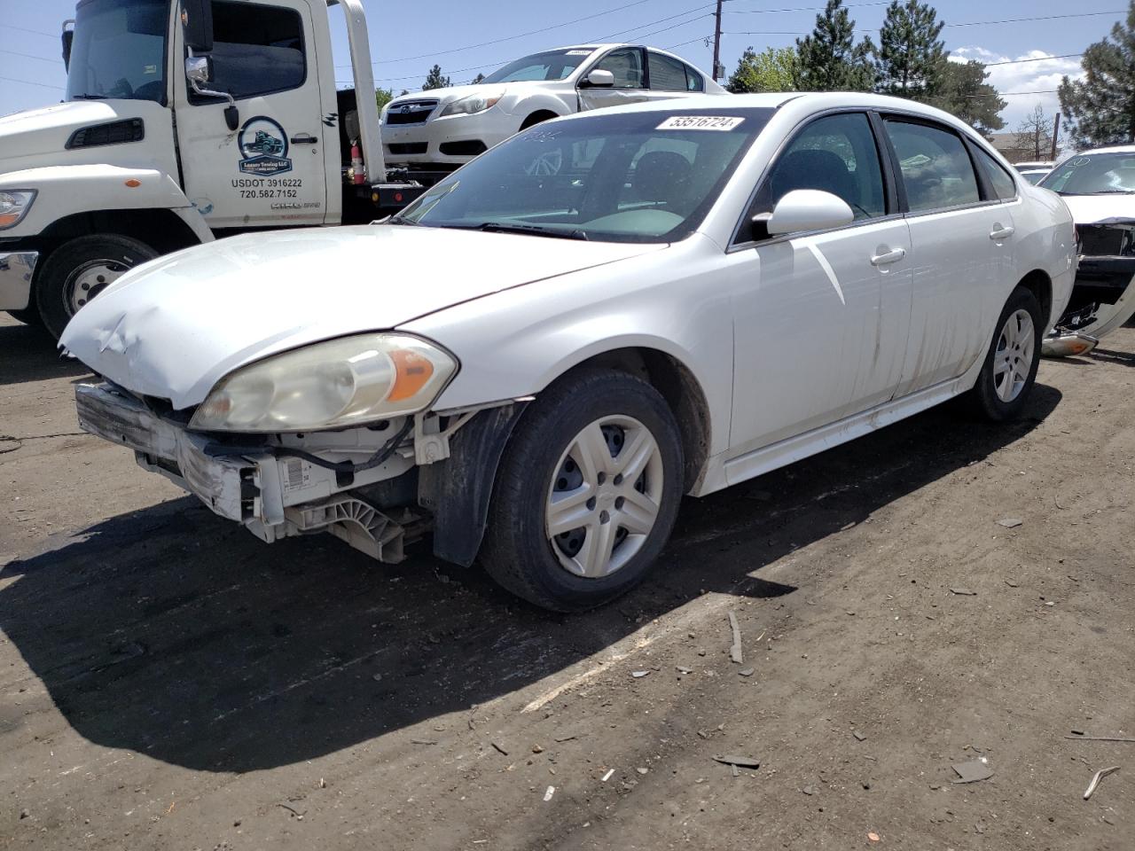 2G1WA5EK9A1166711 2010 Chevrolet Impala Ls