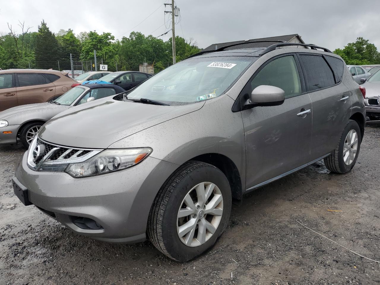 JN8AZ1MW5CW232467 2012 Nissan Murano S