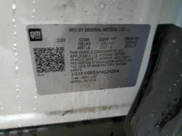 2023 CHEVROLET BOLT 1G1FY6S05P4125204