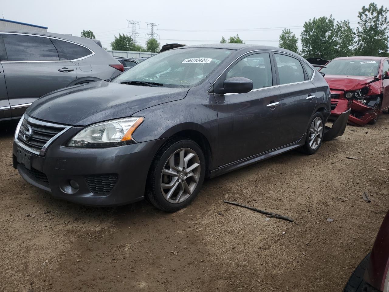 Lot #2558814973 2014 NISSAN SENTRA S