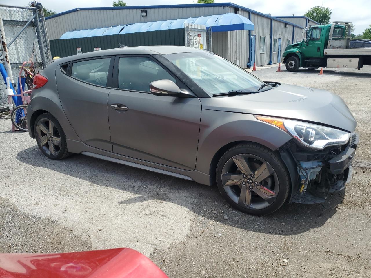 KMHTC6AE0EU190735 2014 Hyundai Veloster Turbo