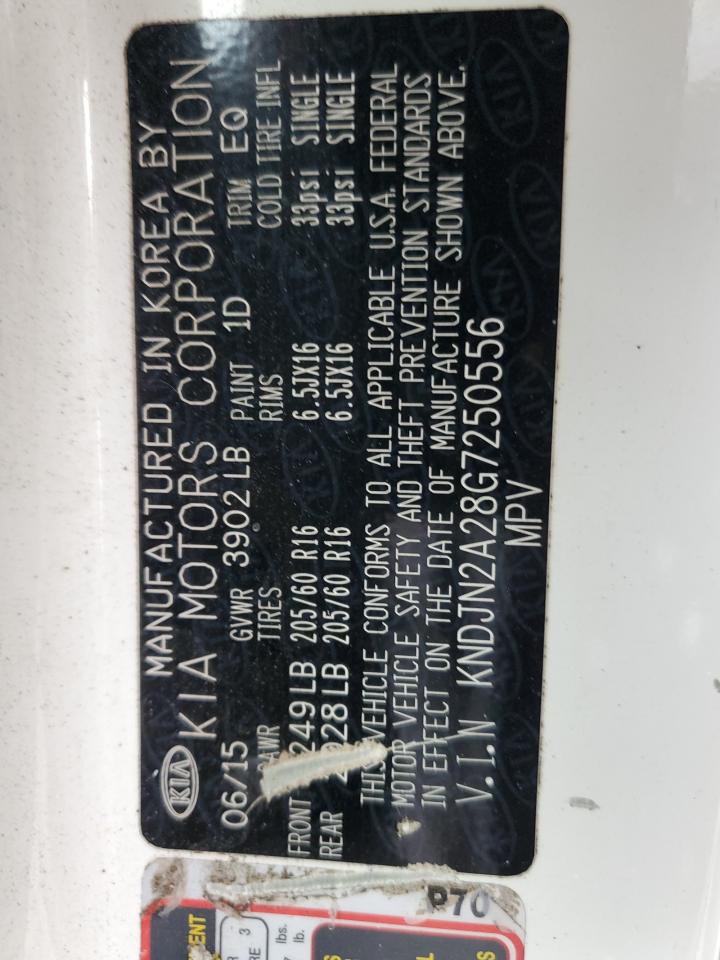 KNDJN2A28G7250556 2016 Kia Soul