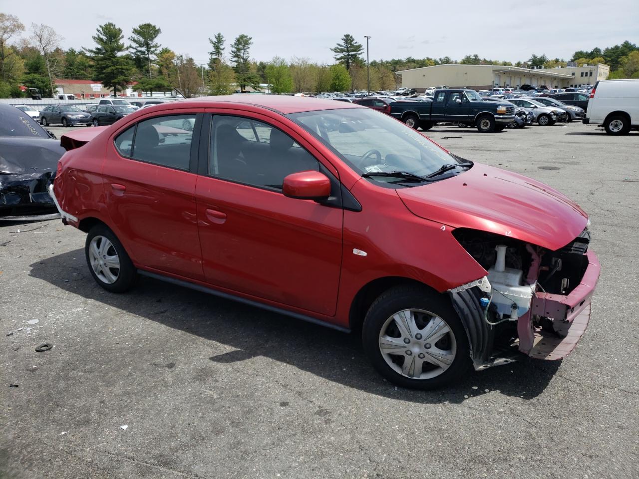 2019 Mitsubishi Mirage G4 Es vin: ML32F3FJ2KHF04231