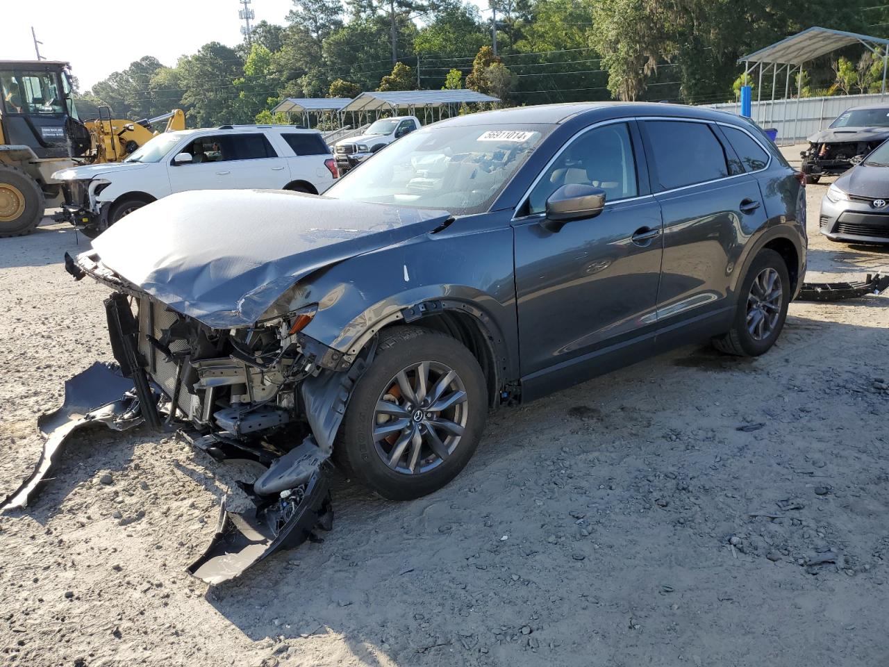 2021 Mazda Cx-9 Touring vin: JM3TCACY2M0502078