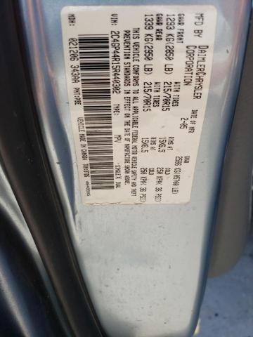 2005 Chrysler Town & Country Lx VIN: 2C4GP44R15R440302 Lot: 55340204