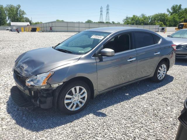 2015 Nissan Sentra S VIN: 3N1AB7AP1FY316107 Lot: 57008434