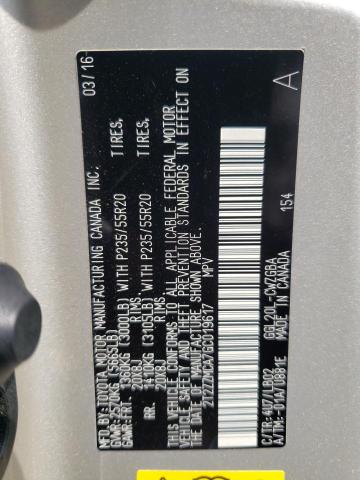 2016 Lexus Rx 350 VIN: 2T2ZZMCA7GC019617 Lot: 54159534