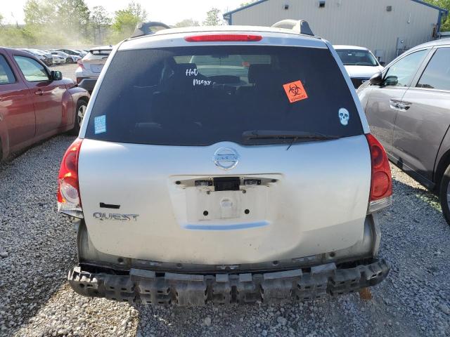 2005 Nissan Quest S VIN: 5N1BV28U75N134927 Lot: 52849874