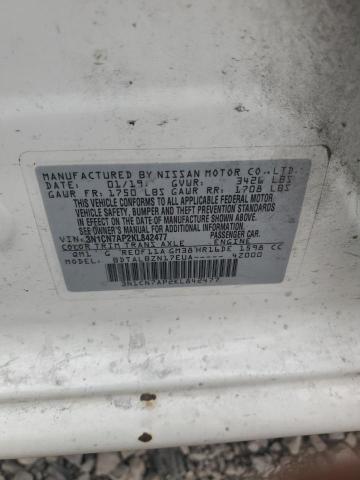2019 NISSAN VERSA S - 3N1CN7AP2KL842477