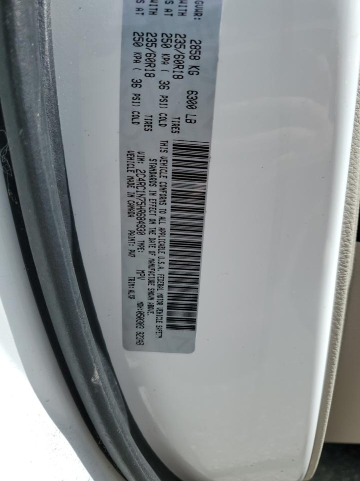 2C4RC1N75HR684930 2017 Chrysler Pacifica Ehybrid Platinum