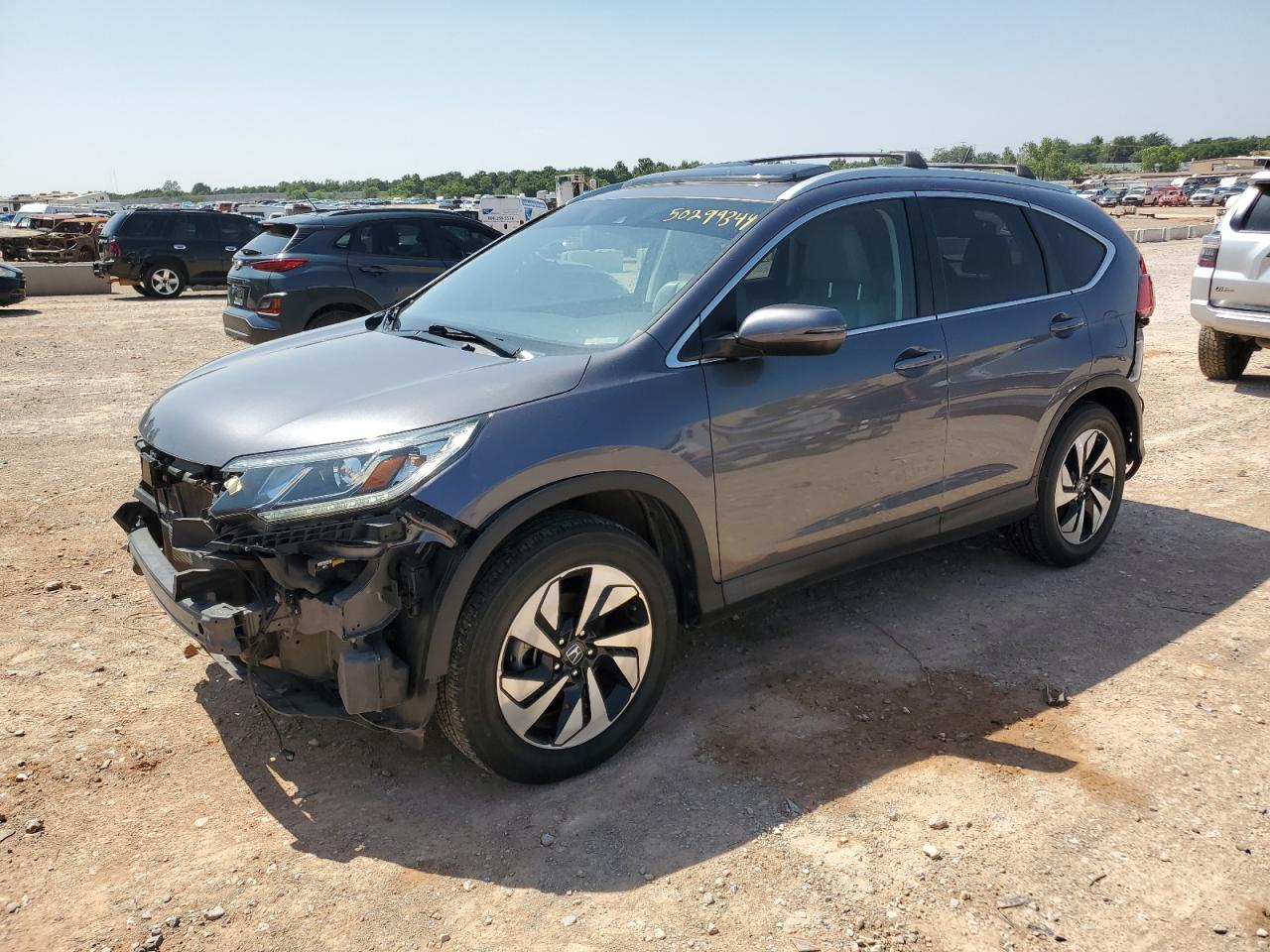 5J6RM3H97GL002329 2016 Honda Cr-V Touring