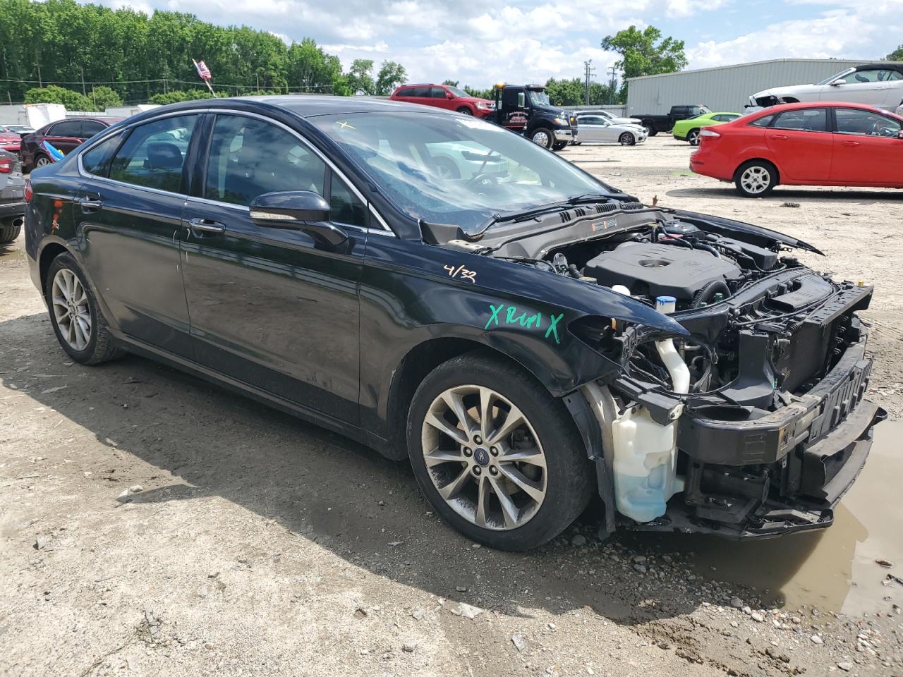 Lot #2843424524 2017 FORD FUSION SE