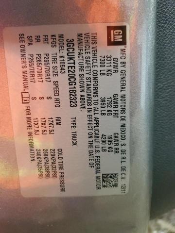 2012 Chevrolet Silverado K1500 Ltz VIN: 3GCUKTE20CG182323 Lot: 54993794