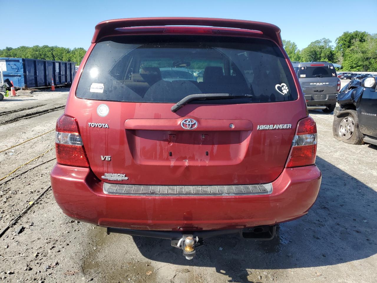 JTEDP21AX50078224 2005 Toyota Highlander Limited