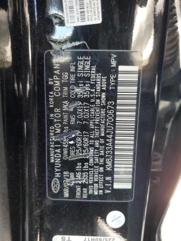 2018 Hyundai Tucson Sel VIN: KM8J33A44JU700673 Lot: 54788524