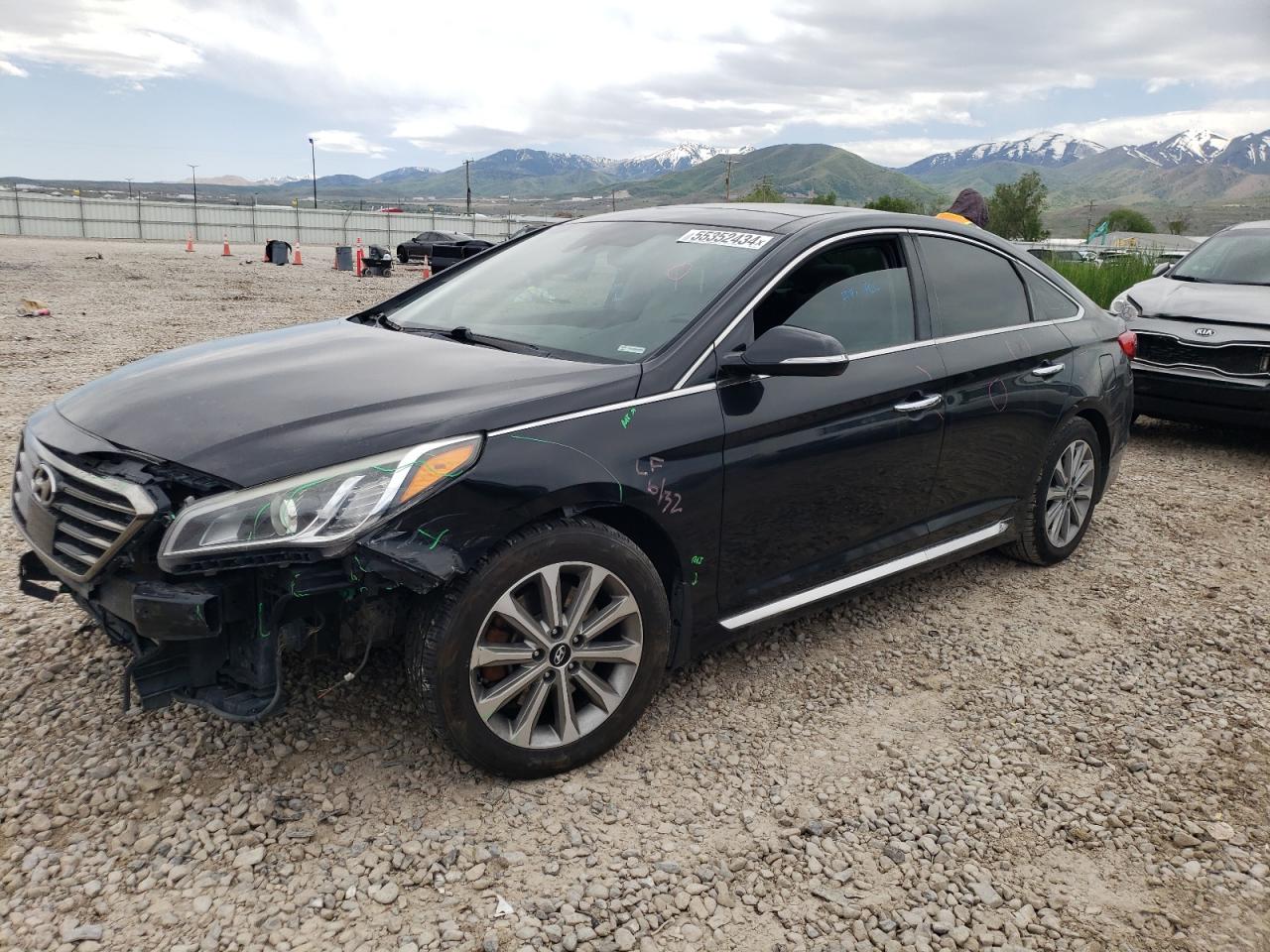 5NPE34AFXGH287593 2016 Hyundai Sonata Sport