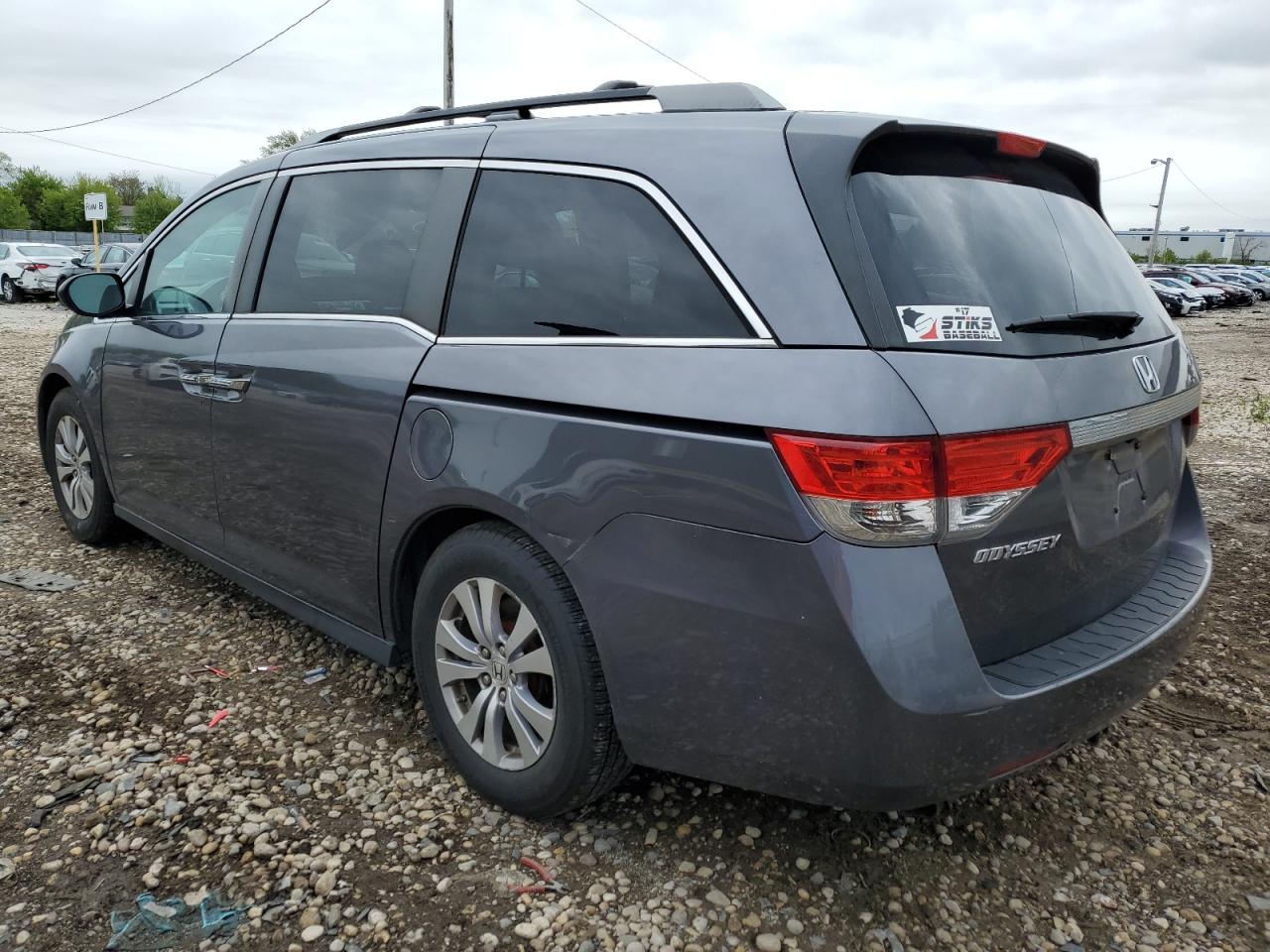 5FNRL5H61GB025845 2016 Honda Odyssey Exl