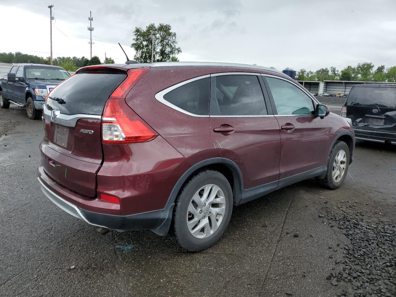 2HKRM4H74FH703150 2015 Honda Cr-V Exl