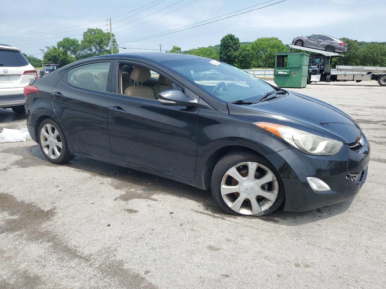 KMHDH4AE9DU795913 2013 Hyundai Elantra Gls