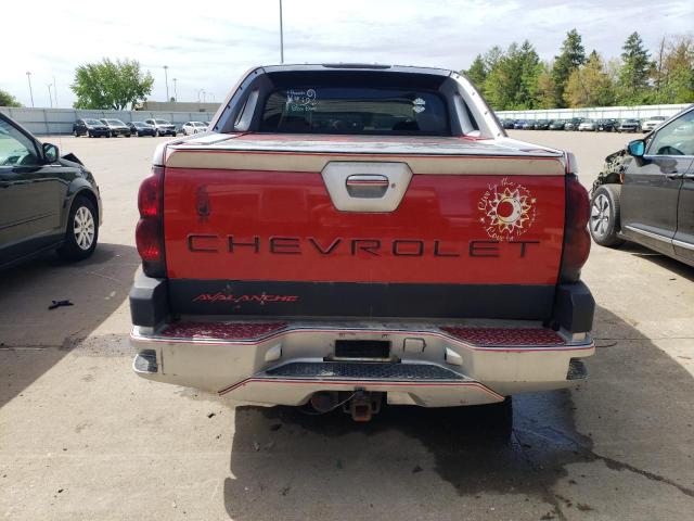 2002 Chevrolet Avalanche K1500 VIN: 3GNEK13T42G291233 Lot: 54006894