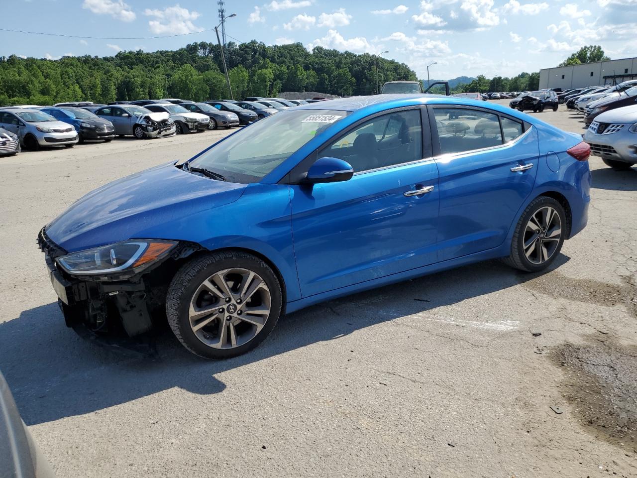 Lot #2645444911 2017 HYUNDAI ELANTRA SE