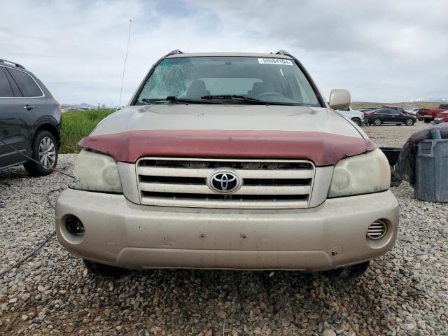 2005 Toyota Highlander Limited VIN: JTEEP21A350077470 Lot: 55504104