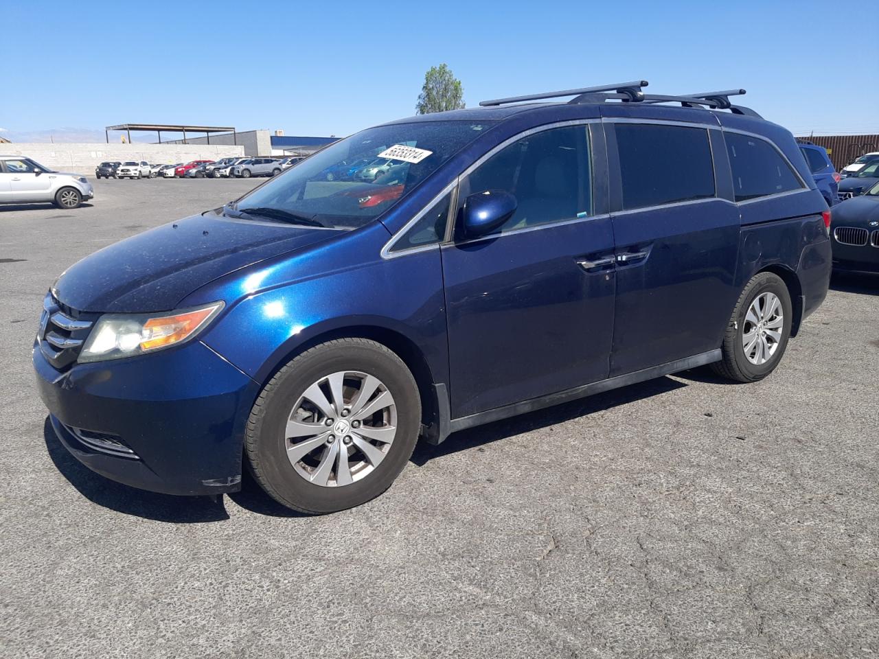 5FNRL5H63EB107024 2014 Honda Odyssey Exl