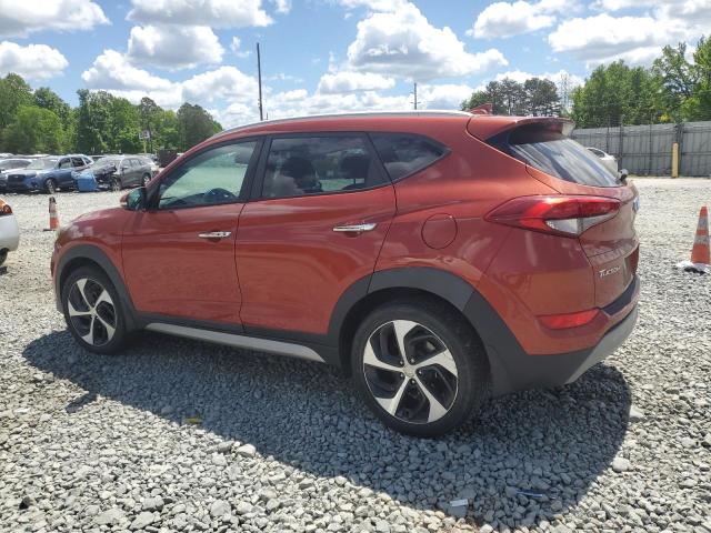 2017 Hyundai Tucson Limited VIN: KM8J33A2XHU367159 Lot: 53205344