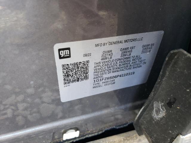 2023 Chevrolet Bolt Euv Premier VIN: 1G1FZ6S06P4110319 Lot: 54524024