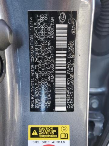 2015 Lexus Es 350 VIN: JTHBK1GG6F2171147 Lot: 56835734