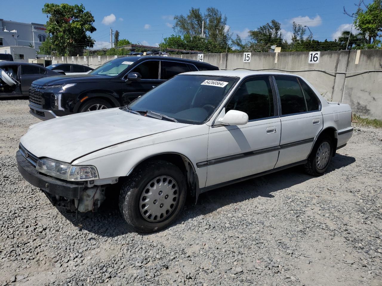 1HGCB7657PA059992 1993 Honda Accord Lx