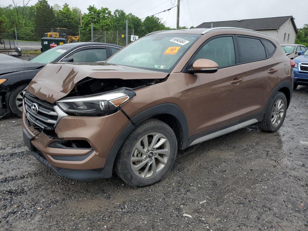 KM8J3CA44HU506199 2017 Hyundai Tucson Limited