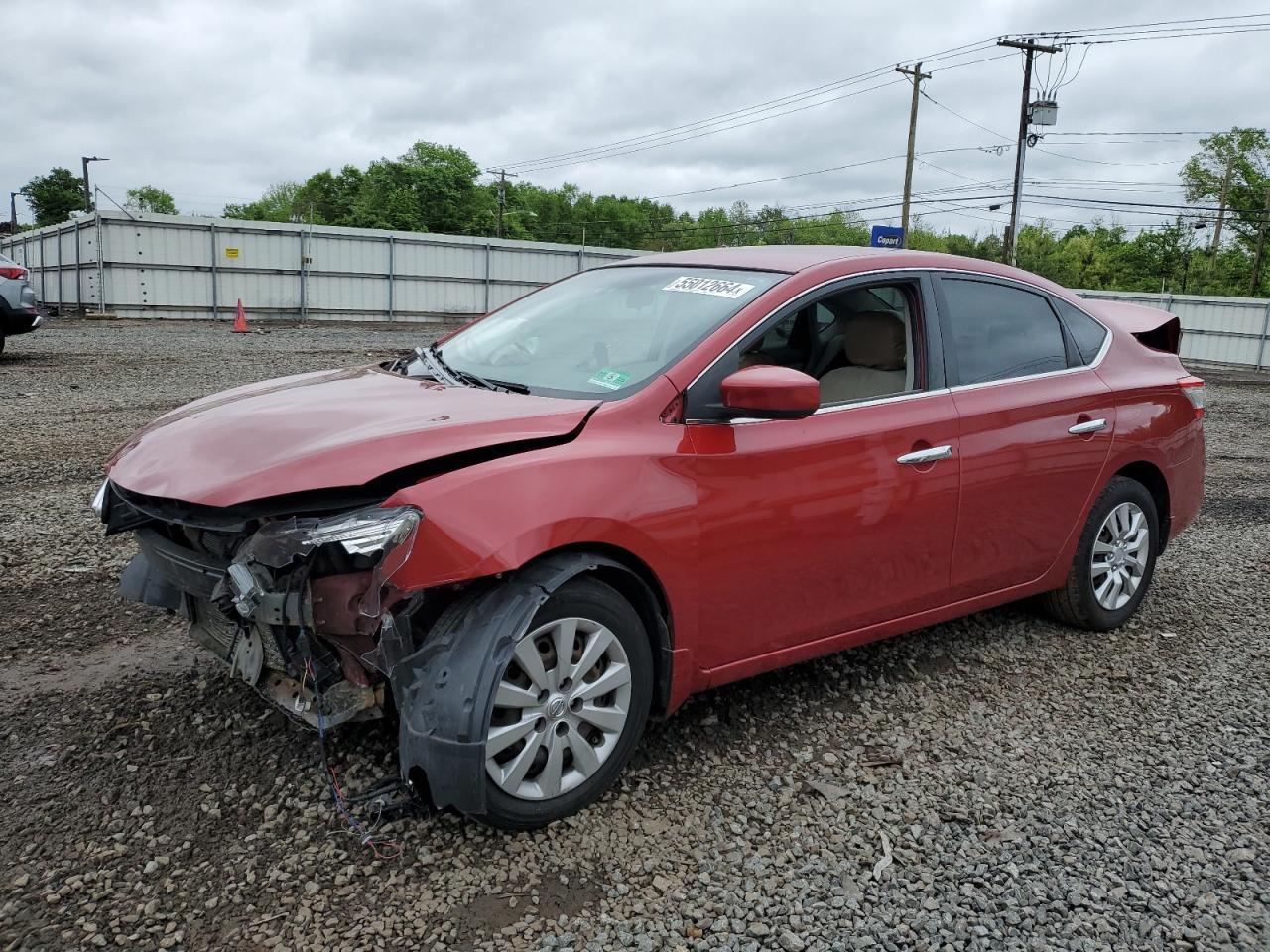 3N1AB7AP9EL676544 2014 Nissan Sentra S