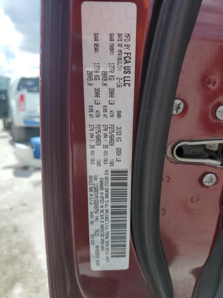 1C6RR7VM1GS249754 2016 Ram 1500 Laramie