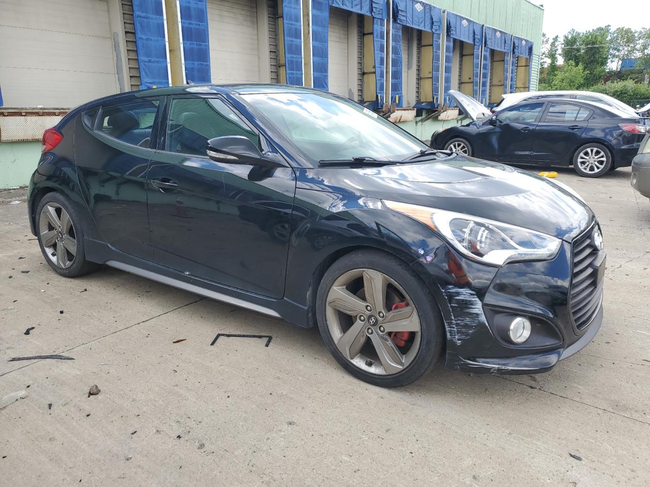 KMHTC6AE9DU110959 2013 Hyundai Veloster Turbo