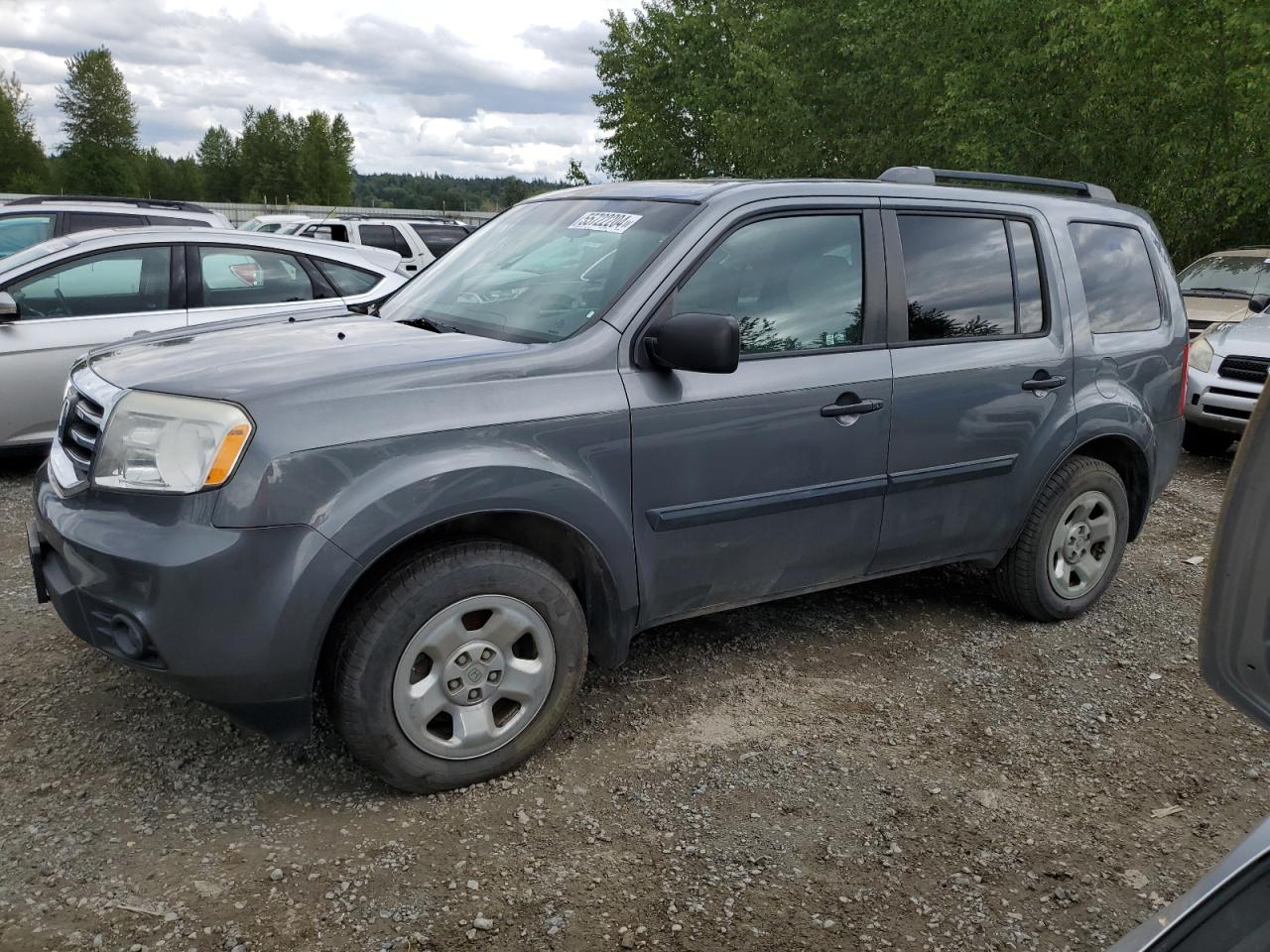 5FNYF4H22CB005933 2012 Honda Pilot Lx