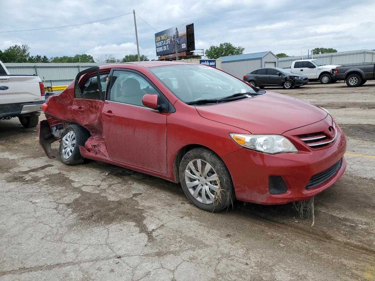 2013 Toyota Corolla Base vin: 5YFBU4EE9DP181636