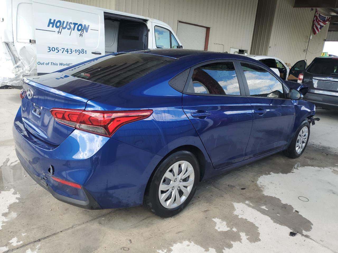 2022 Hyundai Accent Se vin: 3KPC24A64NE183323