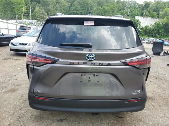 2021 Toyota Sienna Xle VIN: 5TDJSKFC0MS023518 Lot: 55828894