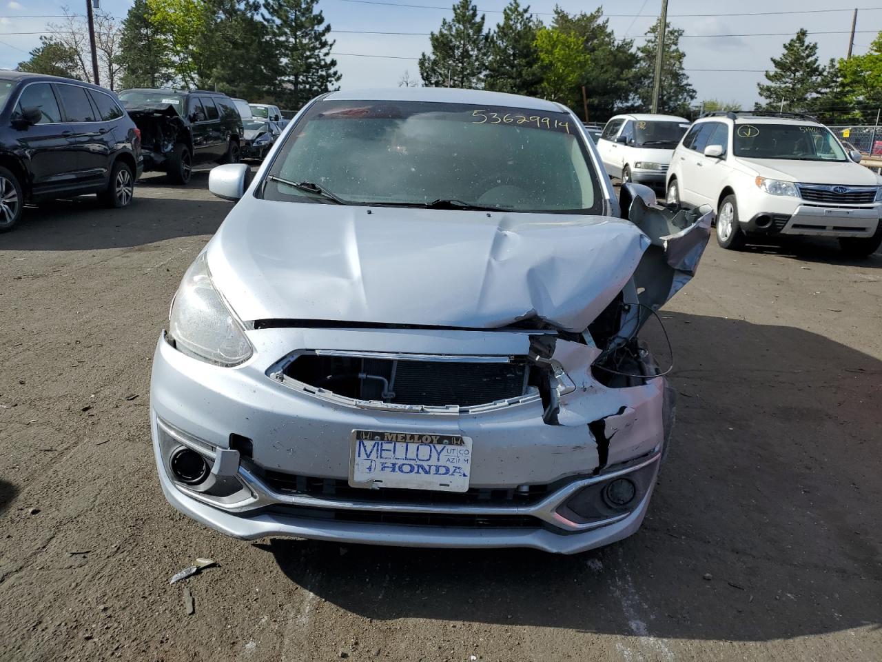 2019 Mitsubishi Mirage Es vin: ML32A3HJXKH007825