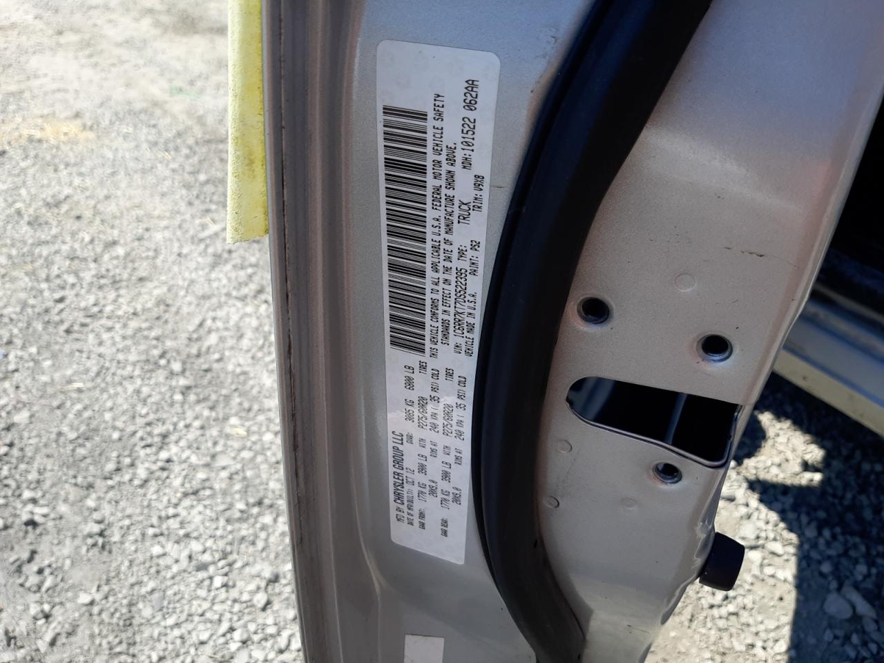 1C6RR7KT7DS522395 2013 Ram 1500 St