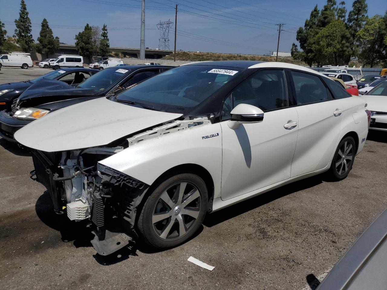 2019 Toyota Mirai vin: JTDBVRBD1KA006367