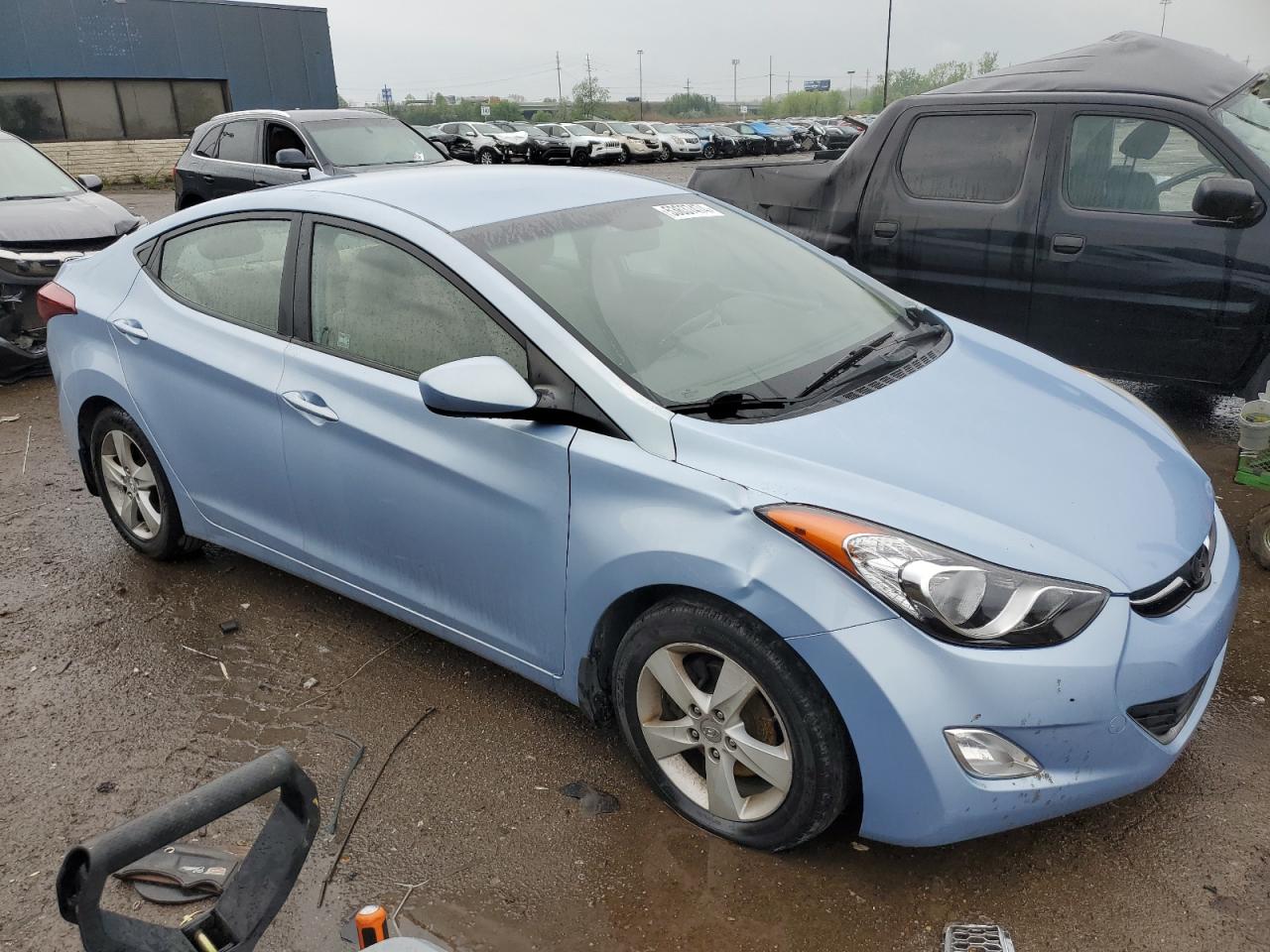 2012 Hyundai Elantra Gls vin: KMHDH4AE2CU435218