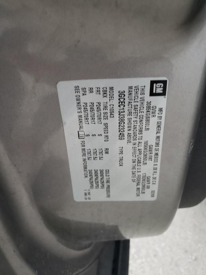 3GCEC13J38G232459 2008 Chevrolet Silverado C1500