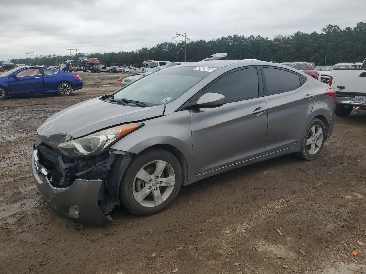 KMHDH4AE7DU785929 2013 Hyundai Elantra Gls