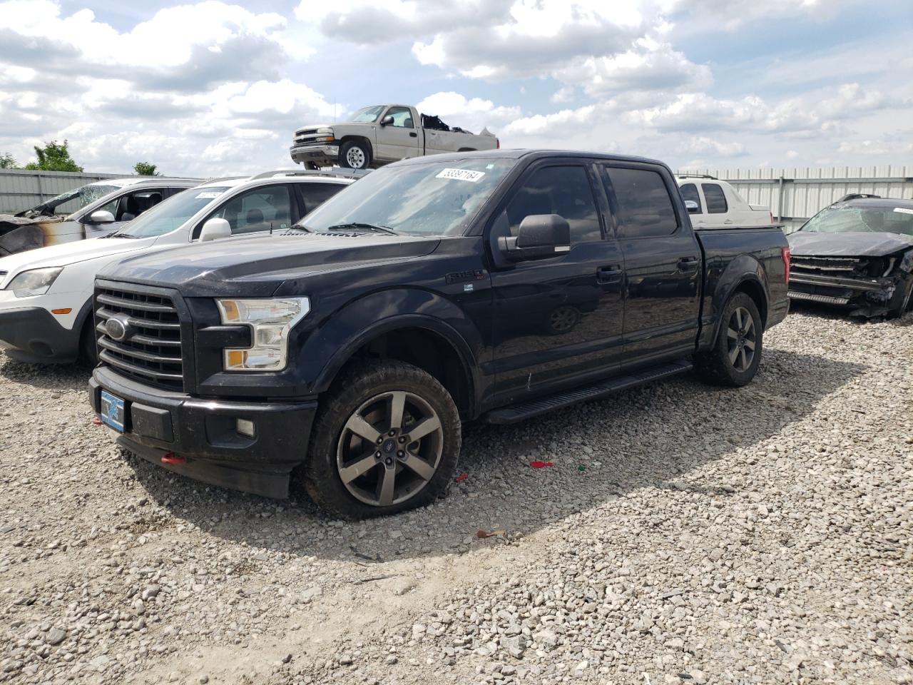 2017 Ford F150 Supercrew vin: 1FTEW1EP7HKC12619