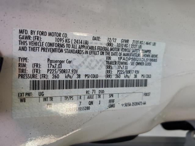 VIN 1FADP5BUXDL518685 2013 Ford C-MAX, Sel no.12