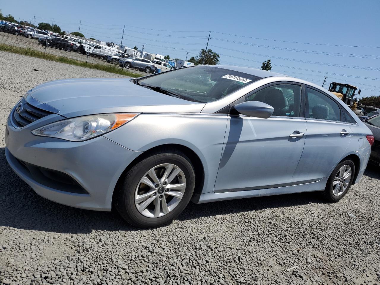 2014 Hyundai Sonata Gls vin: 5NPEB4AC1EH893547