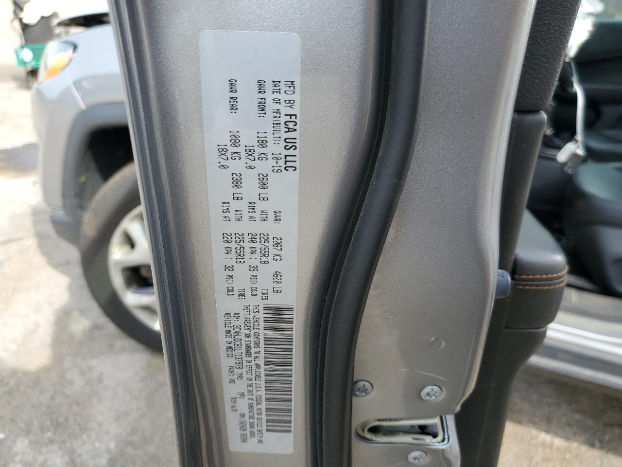 3C4NJDCB1LT137978 2020 Jeep Compass Limited