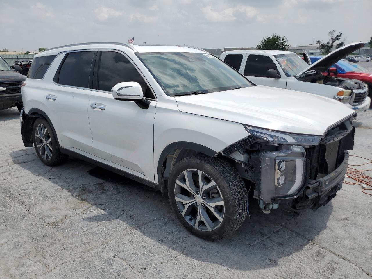 KM8R44HE5NU357768 2022 Hyundai Palisade Sel